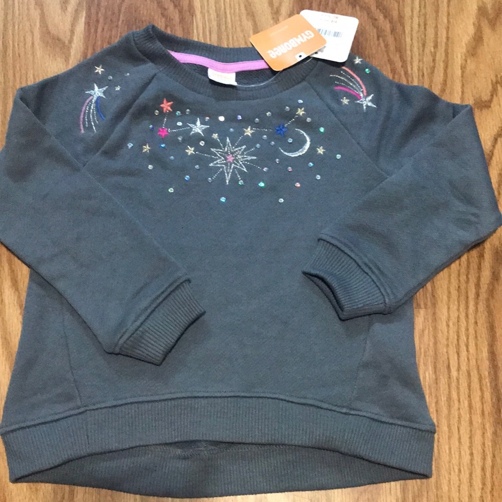 Gymboree XS Brand New Constellation Pullover